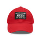 Make Racing Great Again (M.R.G.A) Dad Hat with Leather Patch, For Racing Fans, Gift for Father's Day, 4th of July