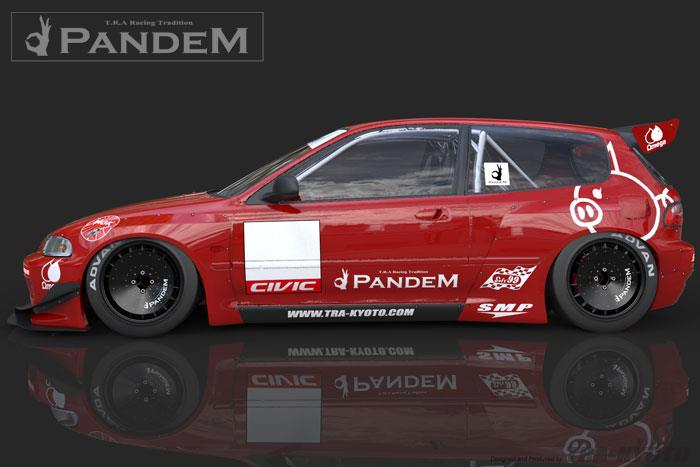 GReddy 92-95 Honda Civic Rocket Bunny Full Wide-Body Aero Kit