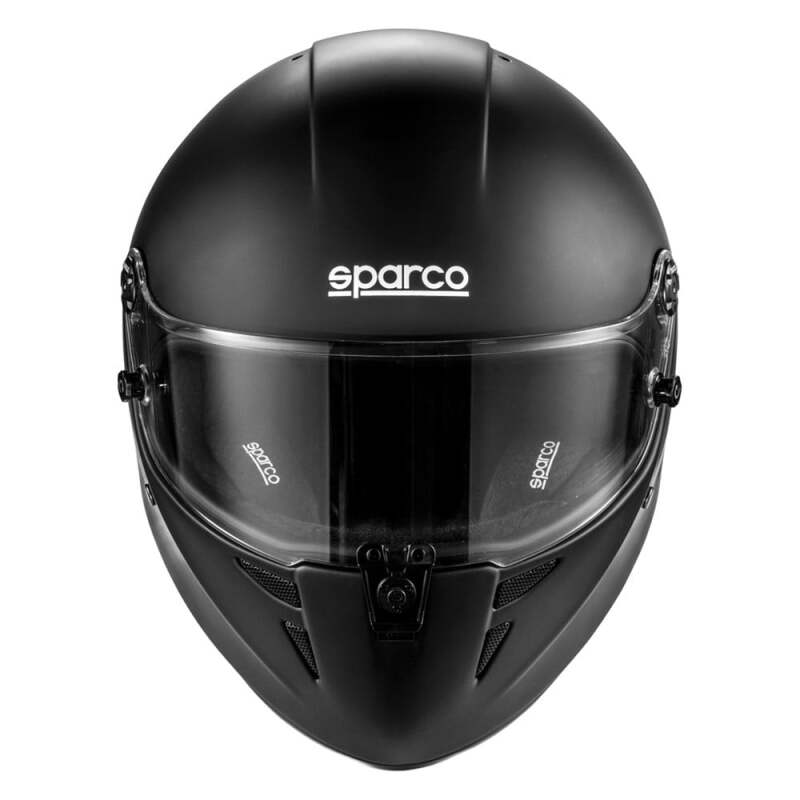 SPARCO Stealth RF Helmet - Medium/Large - Matte Black/Black
