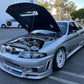 GReddy DRY CARBON 400R TYPE HOOD R33