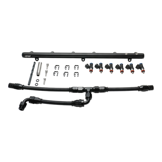 DeatschWerks Fuel Rail for BMW M2/M3/M4/X3M S58 Factory Manifold w/ Plumbing and 1000cc Injectors