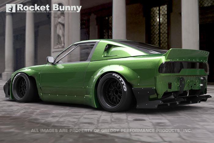 GReddy 89-93 Nissan 240SX Rocket Bunny RPS13 V2 6666 GT Wing