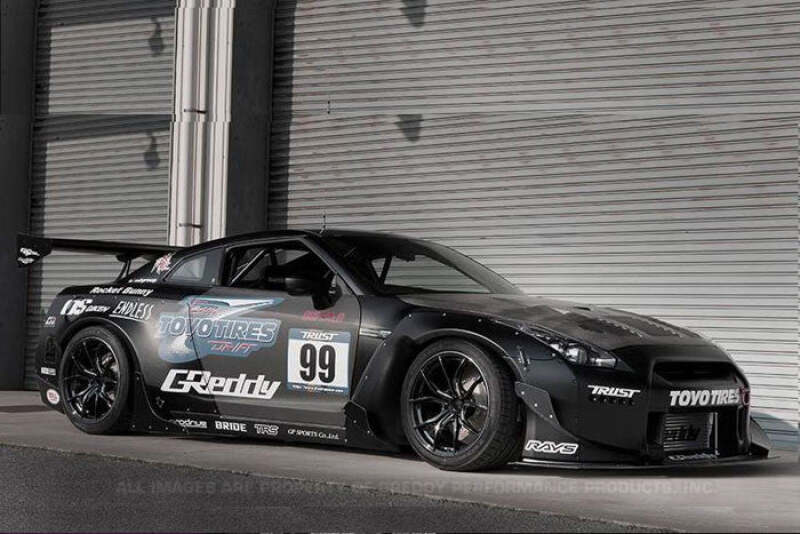 GReddy 09+ Nissan GT-R R35 Full Rocket Bunny Wide-Body Aero Kit w/ Wing