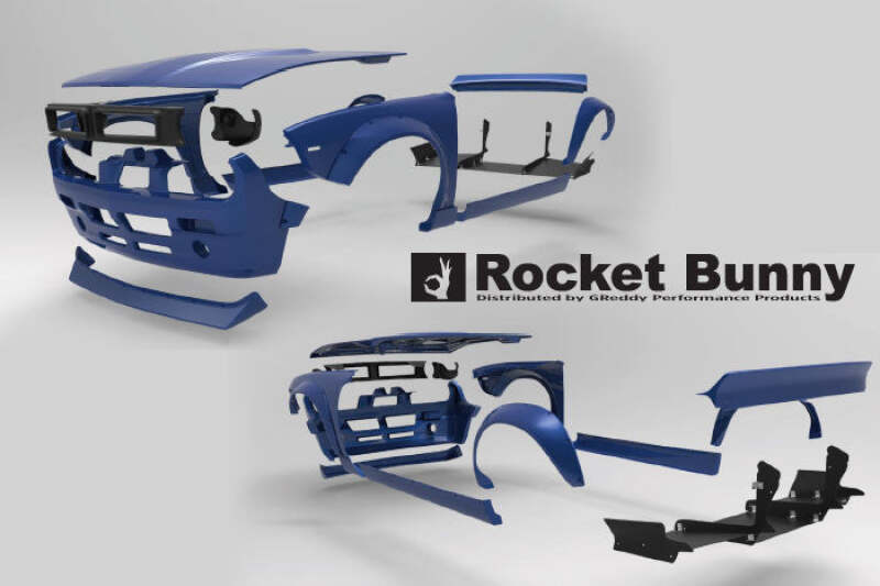 GReddy 95-98 Nissan 240SX (S14) Rocket Bunny V2 (Boss) Aero Kit **Must Ask/Call to Order**