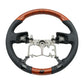 NRG 12-23 Toyota Tacoma OEM Plus Steering Wheel - Koa Wood Finish