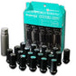 Project Mu Hyper Lug Nut M12 x 1.25 Subaru/Nissan/Infiniti - Black