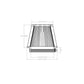 aFe POWER Universal Clamp-On Air Filter w/ D2 Dura-Dry Media - 5in F x 6.5in B x 4.75in T x 5in H