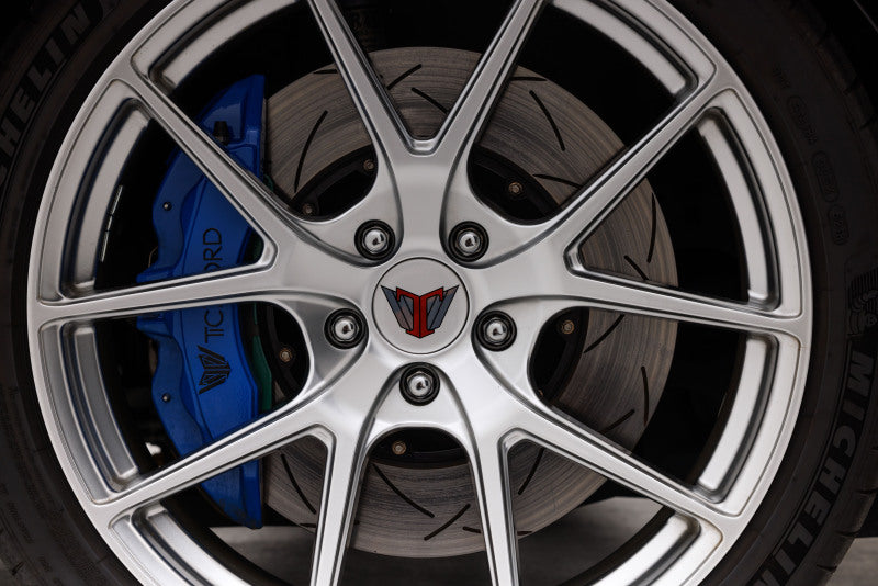 DBA 99-21 Porsche 911 Carrera 4/Turbo Look Front 5000 Series Slotted Ring