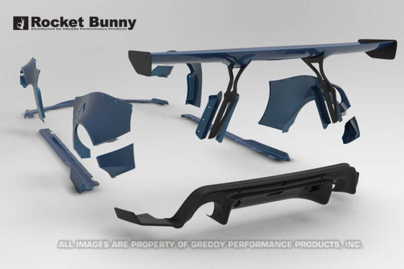 GReddy 13+ Scion FR-S Full Greddy X Rocket Bunny 86 Wide Body Aero Kit without GT Wing