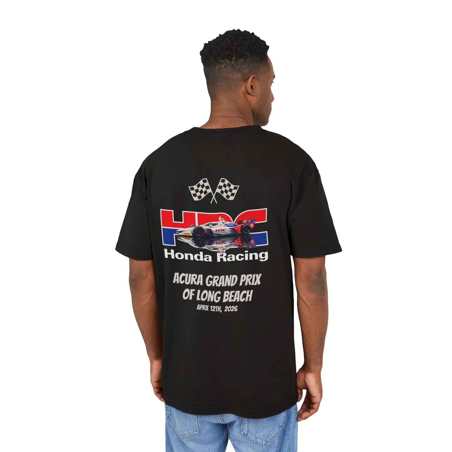 B2R Bulktrace LBCxHRC Grand Prix Acid Wash Tee