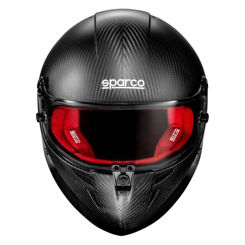 SPARCO Stealth RF Carbon Helmet - Medium/Large - Red