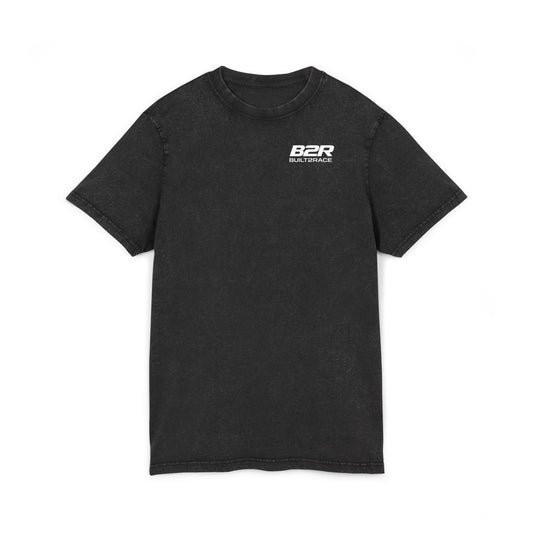 Acid Wash Graphic Tee — B2R Grand Opening Poster Back Print