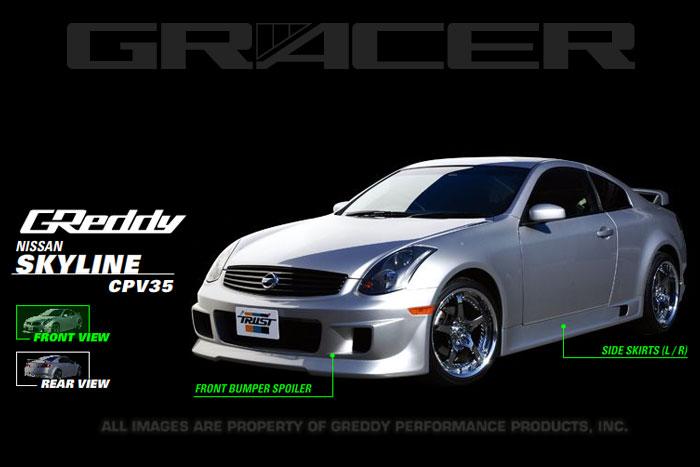GReddy 03-04 Infiniti G35 Coupe Front Facia (Must ask/call to order)