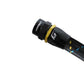 GReddy AN08 STRAIGHT HOSE END SWIVEL BLACK/GOLD ANODIZED