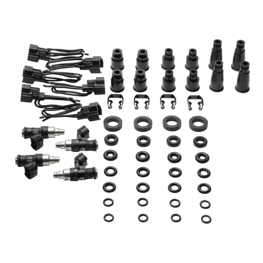 DeatschWerks Universal 4 Cylinder Import Injector Kit - Set of Four 2440cc Injectors