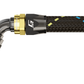 GReddy AN12 60 DEGREE ORB MALE BLACK/GOLD ANODIZED