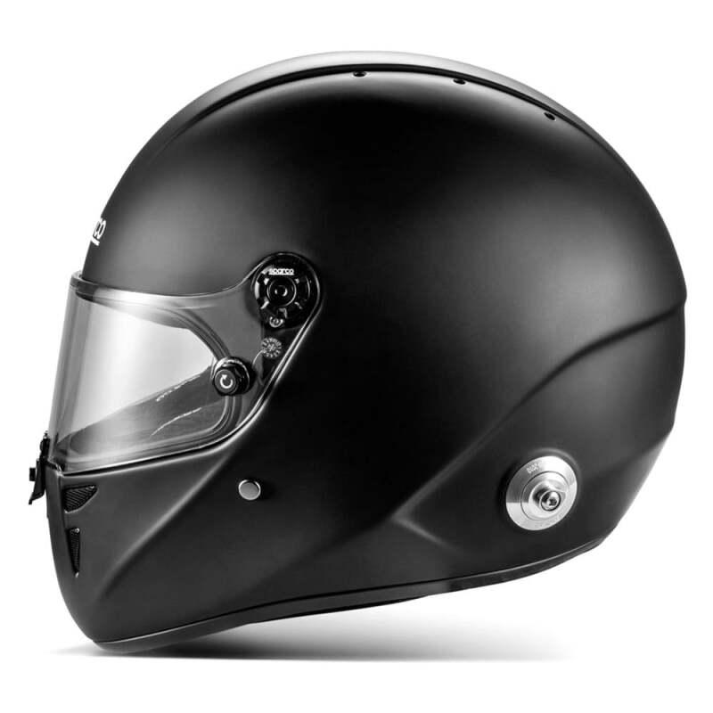 SPARCO Stealth RF Helmet - Medium - Matte Black/Black
