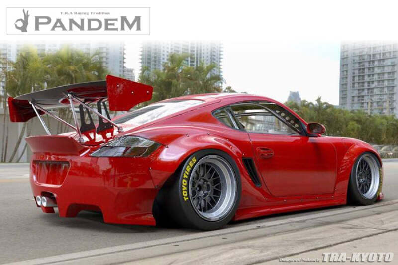 GReddy 05-08 Porsche Cayman (987.1) Rocket Bunny Full Wide-Body Aero Kit w/o Wing