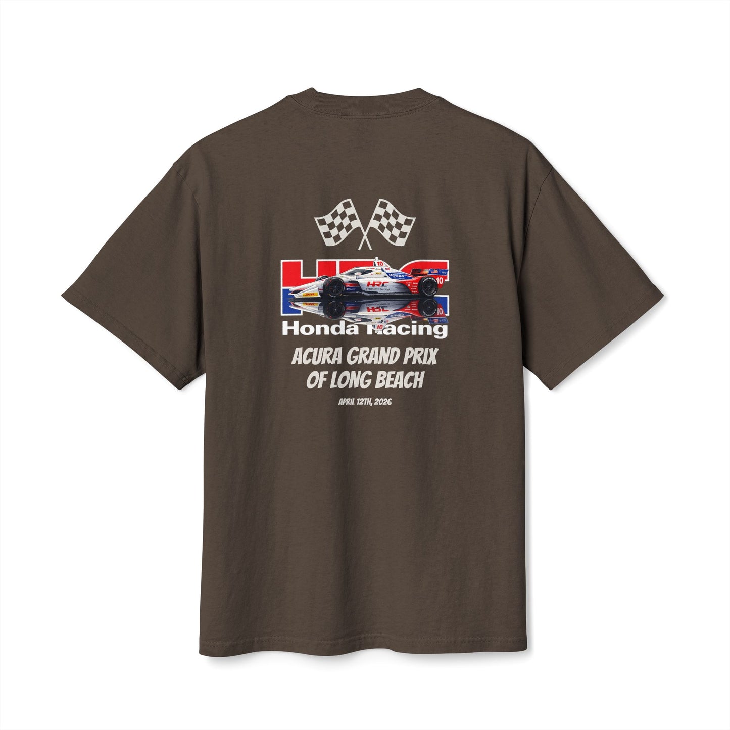 B2R Racing Tee — 'Honda Racing Acura Grand Prix of Long Beach' Vintage Car Shirt