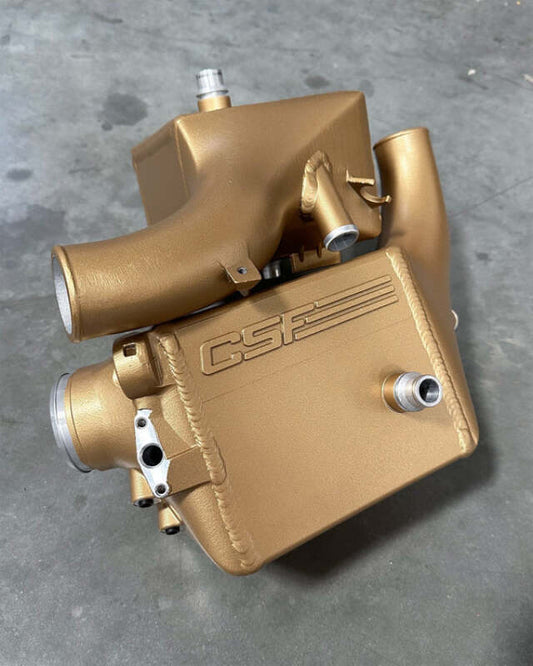 CSF 2025+ BMW G90 M5 / G99 M5 Touring Charge Air Cooler - Poly Gold Satin