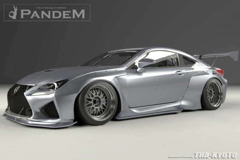 GReddy 15+ Lexus RC-F Rocket Bunny Aero Kit - Full Kit w/o GT Wing