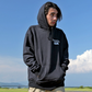 HKS HOODIE SUPER DRAGER BLACK L