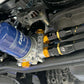 GReddy AN16 STRAIGHT HOSE END BLACK/GOLD ANODIZED