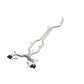 MagnaFlow BMW SPEQ Series Cat-Back Exhaust System Black Chrome