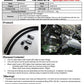 HKS DIFFERENTIAL OIL COOLER R35 GT-R BLK