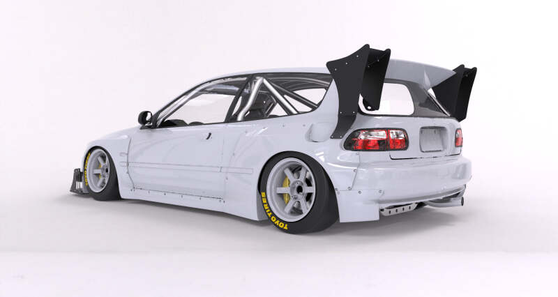 GReddy Pandem 92-98 Honda Civic Hatchback (EG) Rocket Bunny Full Wide-Body Aero Kit V1.5