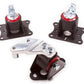 Innovative 04-08 Acura TSX K-Series Black Steel Mounts 95A Bushings