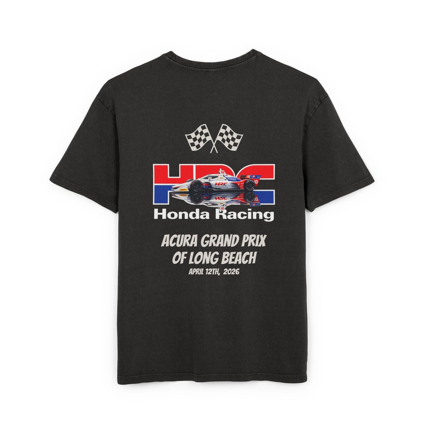 B2R Bulktrace LBCxHRC Grand Prix Acid Wash Tee
