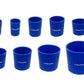 GReddy 80mm x 80mm Silicone Straight Hose - Blue