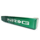 NRG Shift Knob - 20 Year Anniversary Weighted Square Heat Sink Tall - Green