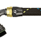 GReddy AN12 120 DEGREE ORB MALE BLACK/GOLD ANODIZED