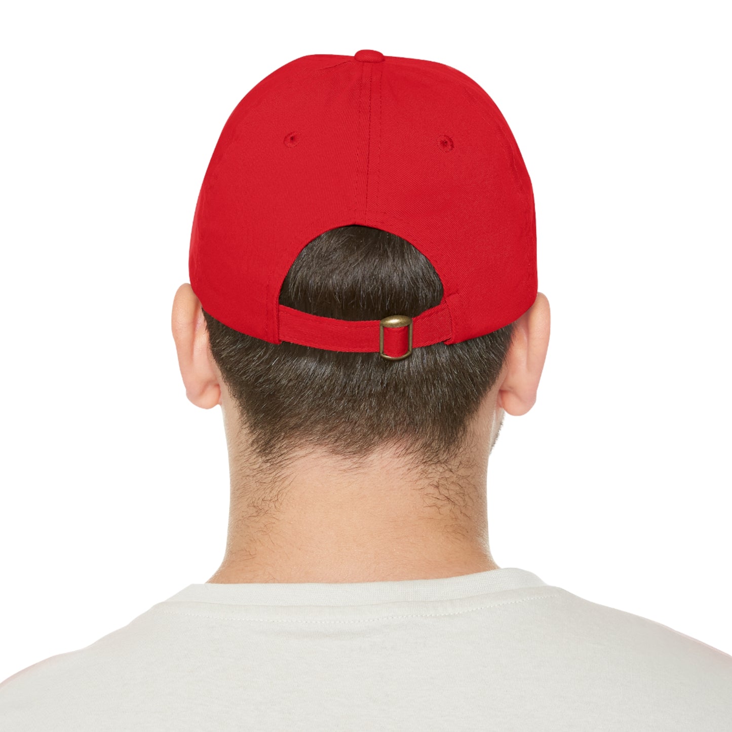 Make Racing Great Again (M.R.G.A) Dad Hat with Leather Patch, For Racing Fans, Gift for Father's Day, 4th of July