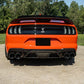 Corsa 20-22 Ford Mustang GT500 3.0in Dual Rear Exit Catback w/ Twin 5.0in Black Carbon Fiber Tips