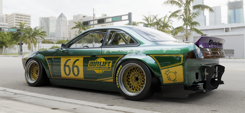 GReddy 95-98 Nissan 240SX (S14) Rocket Bunny V2 (Boss) Aero Kit **Must Ask/Call to Order**