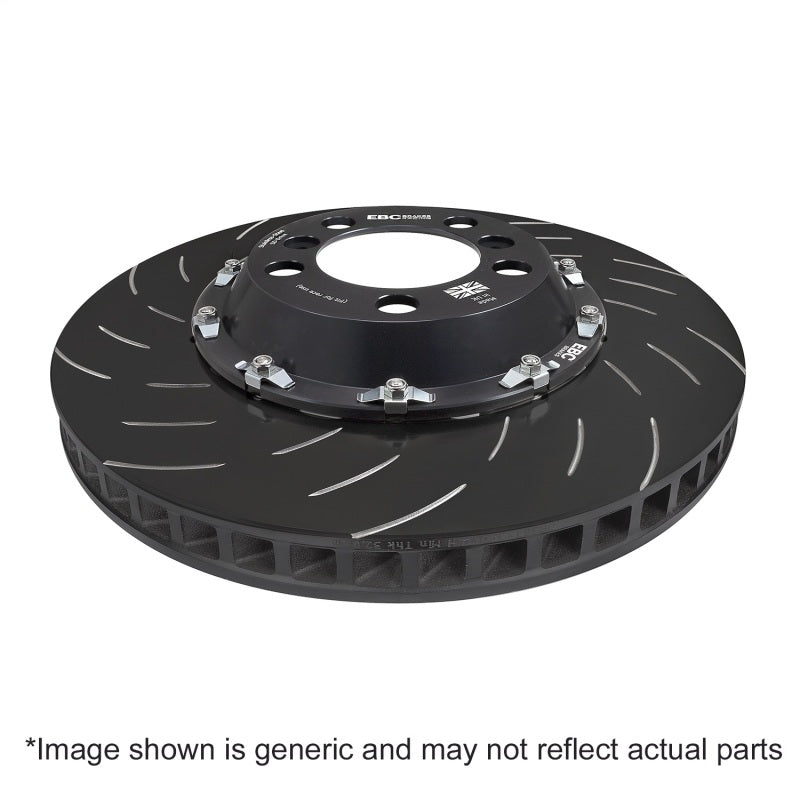 EBC Racing 12-17 BMW M135i / 16-21 BMW M240i (F20/F22) Replacement 2Pc Floating Front BBK Rotor