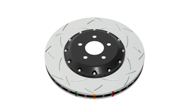 DBA 13-14 Chevrolet Corvette Z51 Front T3 2 Pc V2 Slotted 5000 Series Rotor w/Black Hat