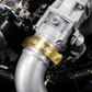 GReddy 3.0 Inch Gold Anodized Aluminum Boost Tube Clamp Set