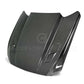 Anderson Composites Double Sided Carbon Fiber Cowl Hood Ford Mustang 2015-2017