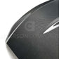 Anderson Composites Double Sided Type-GT5 Carbon Fiber Hood Ford Mustang 2015-2023