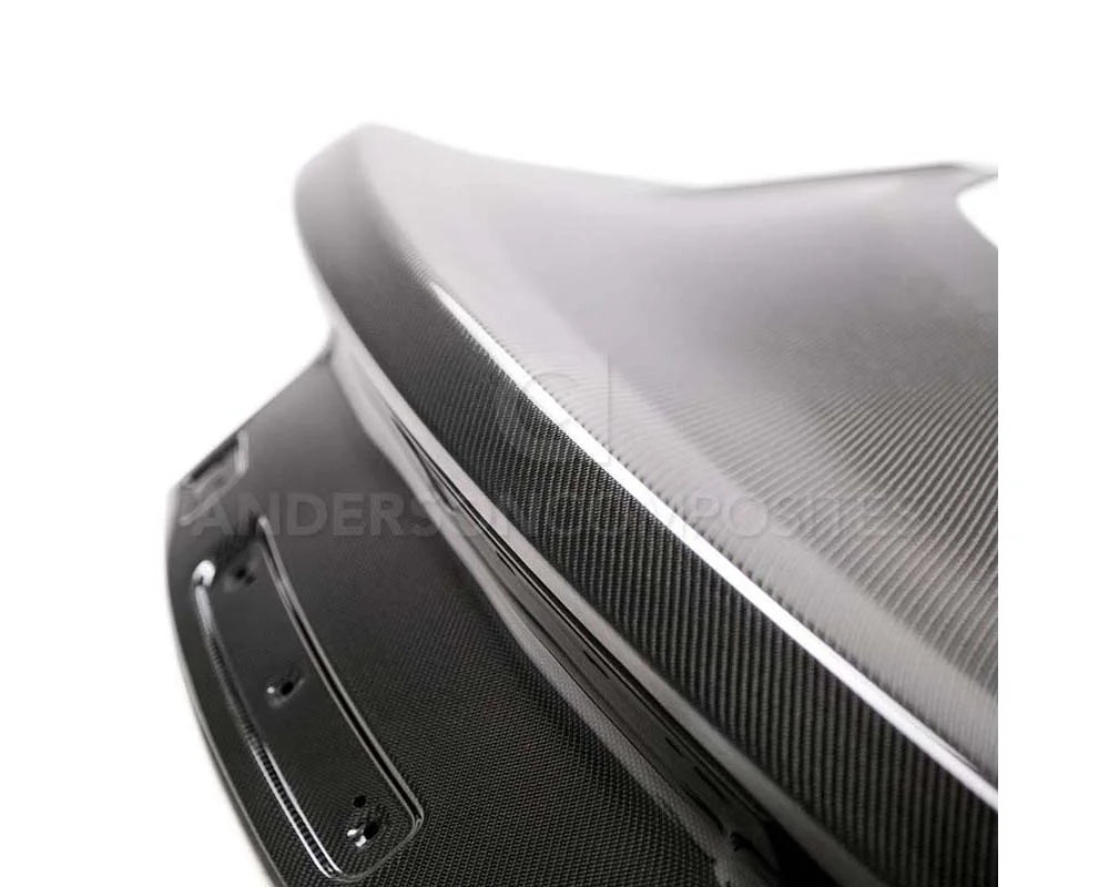 Anderson Composites Carbon Fiber Decklid Type-OE Style Ford Mustang 2015-2023