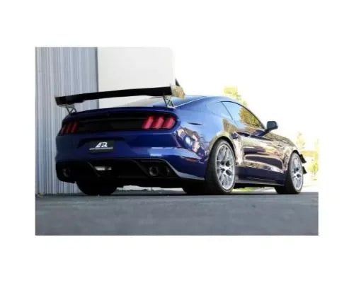 APR Performance GTC-200 Adjustable Wing w/ Carbon Spoiler Center Pedestal Cover Ford Mustang S550 2018+
