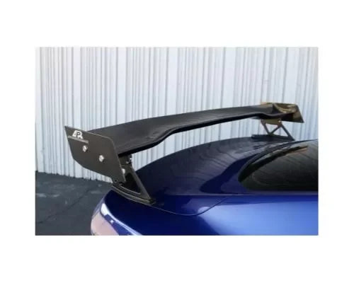 APR Performance GTC-200 Adjustable Wing w/ Carbon Spoiler Center Pedestal Cover Ford Mustang S550 2018+