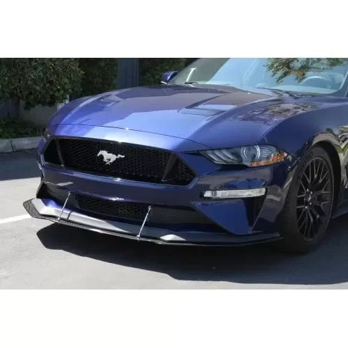 APR Performance Carbon Fiber Wind Splitter With Rods Ford Mustang Performance Package 2018-2022