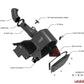 Eventuri Black Carbon Intake System Honda Civic Type R FL5