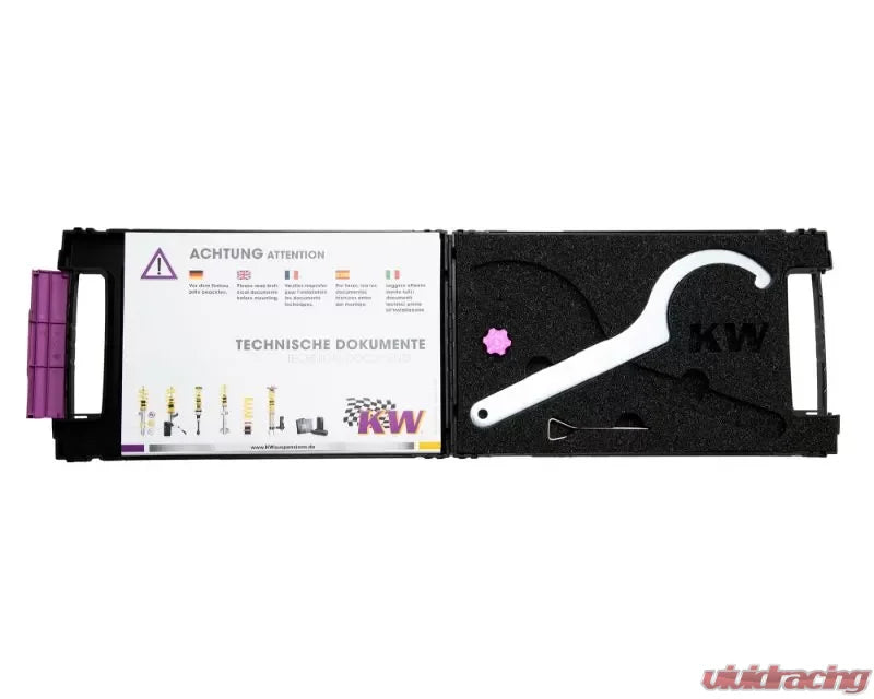 KW Suspension Clubsport Kit 2 Way w/ Top Mounts Honda Civic Type-R FK8 2017-2021