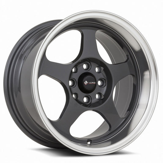 Vors SP1 16x8 4x100/4x114.3 20 Hyper Black Machine Lip